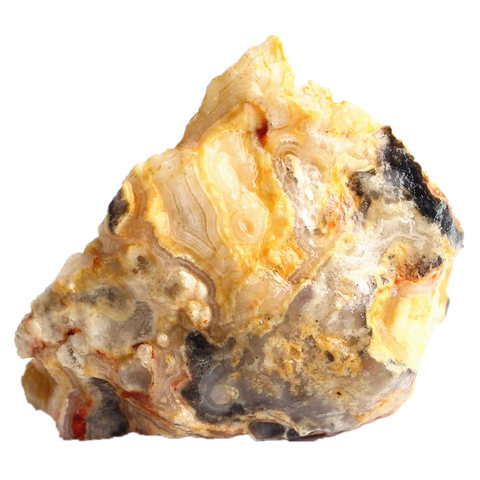 Crazy Lace Agate reference specimen
